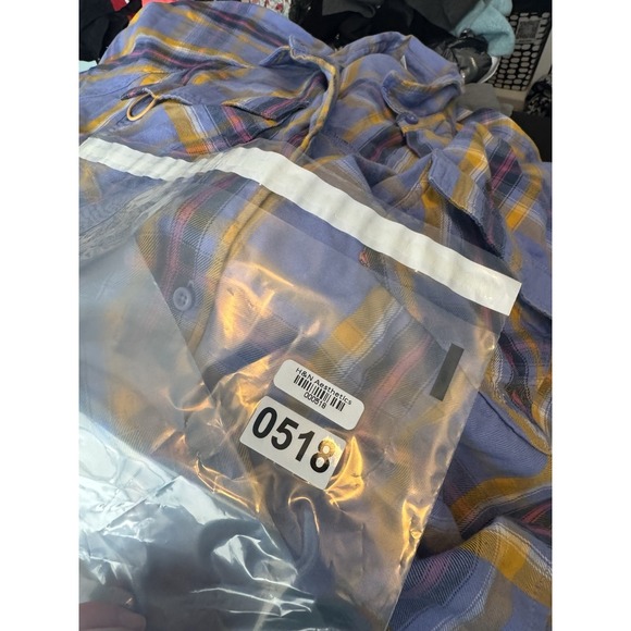 The North Face Shirt Flannel Camp Multicolor Long Sleeve 3X Gorpcore Button down - Picture 7 of 10